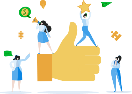 Appreciation illustration